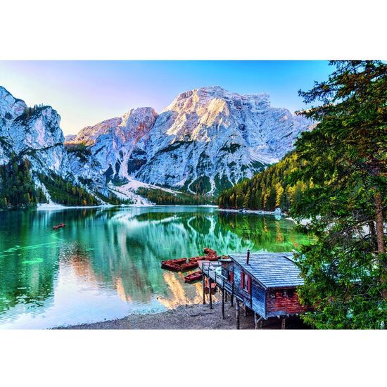 PUZZLE EMERALD LAKE BRAIES HIGH QUALITY 1000PZS image 0