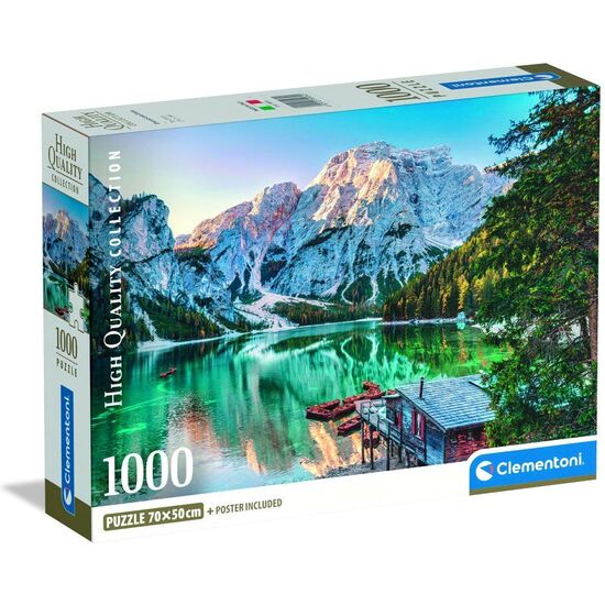 PUZZLE EMERALD LAKE BRAIES HIGH QUALITY 1000PZS image 1