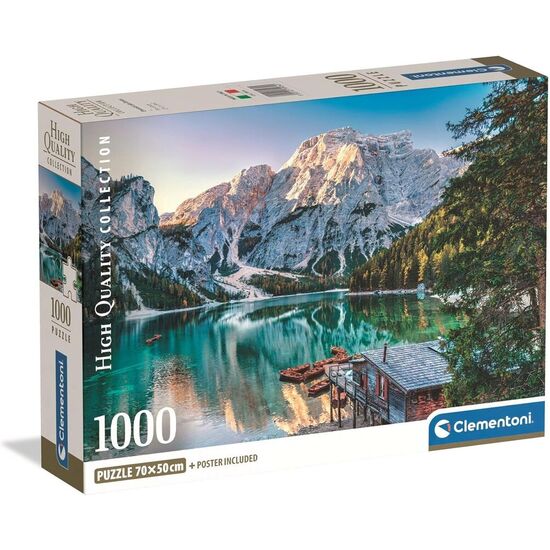 PUZZLE EMERALD LAKE BRAIES HIGH QUALITY 1000PZS image 2