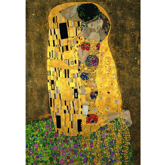 PUZZLE THE KISS KLIMT MUSEUM 1000PZS image 0