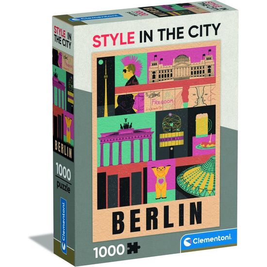 PUZZLE BERLIN STYLE IN THE CITY 1000PZS image 1