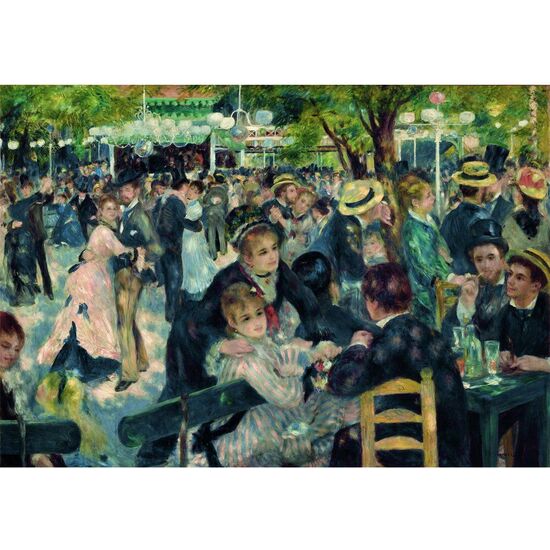 PUZZLE BAL DU MOULIN DE LA GALETTE RENOIR MUSEUM 1000PZS image 0