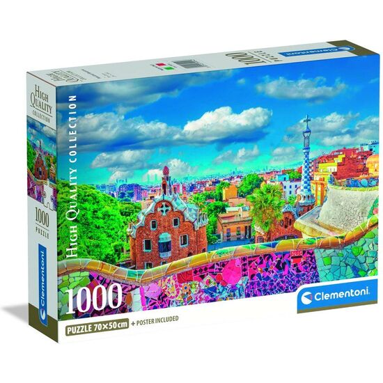PUZZLE PARK GUELL BARCELONA HIGH QUALITY 1000PZS image 1