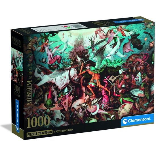 PUZZLE THE FALL OF THE REBEL ANGELS BRUEGEL MUSEUM 1000PZS image 1