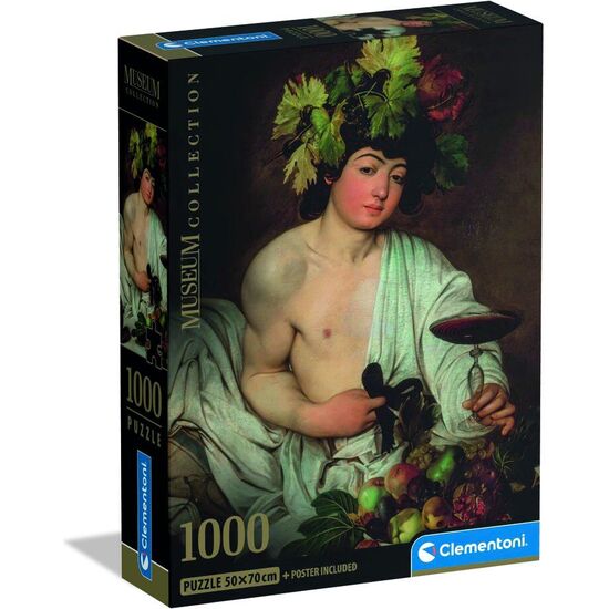 PUZZLE BACCHUS CARAVAGGIO MUSEUM 1000PZS image 1