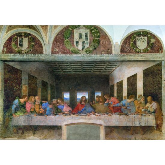 PUZZLE THE LAST SUPPER LEONARDO MUSEUM 1000PZS image 0