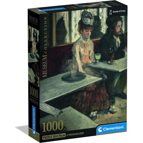 PUZZLE DANS UN CAFE DEGAS MUSEUM 1000PZS image 1