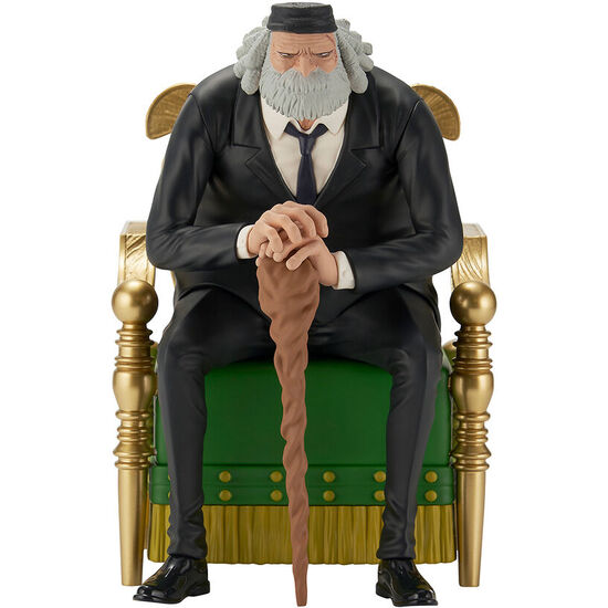 FIGURA ICHIBANSHO SAINT JAYGARCIA SATURN THE THRONE OF POWER ONE PIECE 13CM image 0