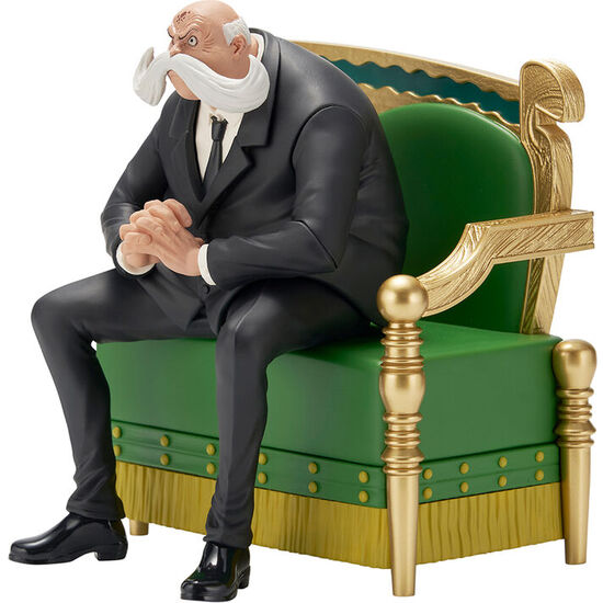 FIGURA ICHIBANSHO SAINT TOPMAN WARCURY THE THRONE OF POWER ONE PIECE 12CM image 1