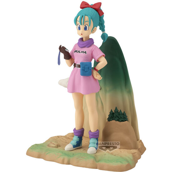 FIGURA BULMA HISTORY BOX DRAGON BALL 13CM image 0