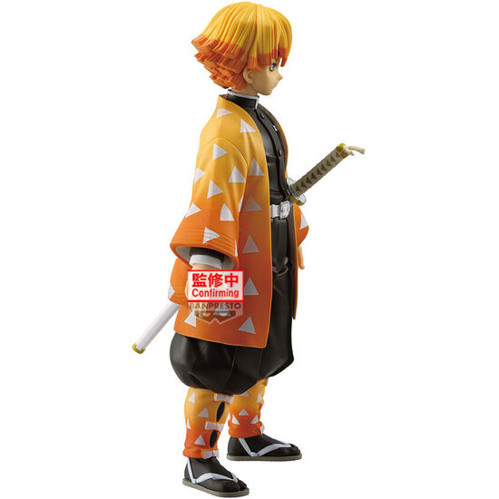 FIGURA ZENITSU AGATSUMA VER. A GRANDISTA DEMON SLAYER KIMETSU NO YAIBA 24CM image 2
