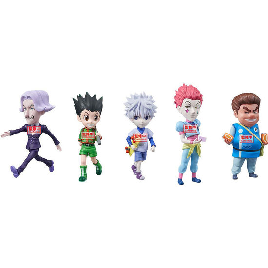 FIGURA WORLD COLLECTABLE THE HUNTER EXAM HUNTER X HUNTER 7CM image 1