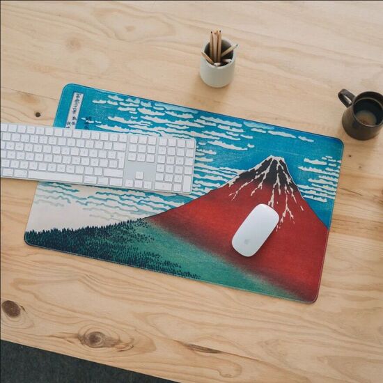 ALFOMBRILLA GAMING LA GRAN OLA DE KANAGAWA HOKUSAI image 1