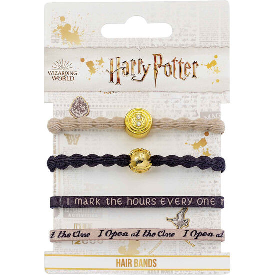 BLISTER 4 CINTAS PELO TORNERO DEL TIEMPO HARRY POTTER image 1