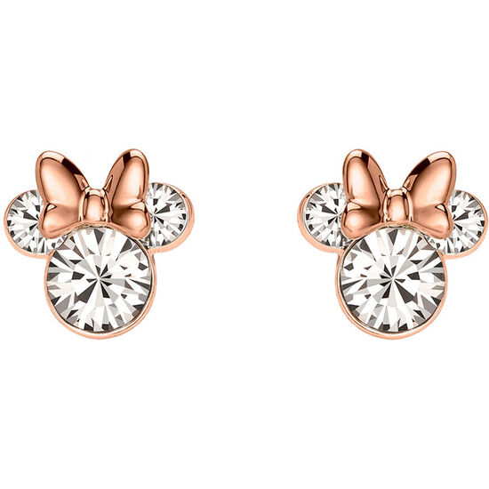 PENDIENTES MINNIE DISNEY PLATA image 0