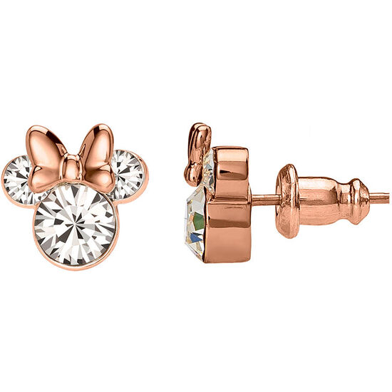 PENDIENTES MINNIE DISNEY PLATA image 1
