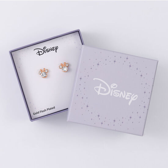 PENDIENTES MINNIE DISNEY PLATA image 2