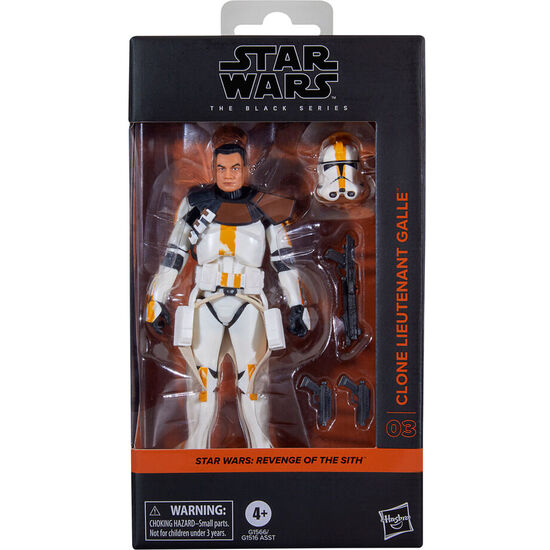 FIGURA CLONE LIEUTENANT GALLE REVENGE OF THE SITH STAR WARS 15CM image 0