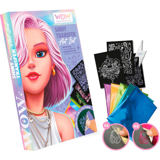 SET ARTISTICO TRANSFER SHINY WOW GENERATION image 0