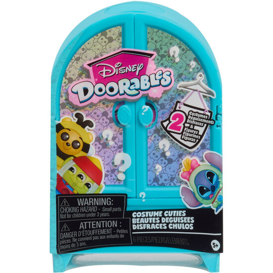 ARMARIO SORPRESA 2 FIGURAS DISFRACES DISNEY DOORABLES SURTIDO image 0