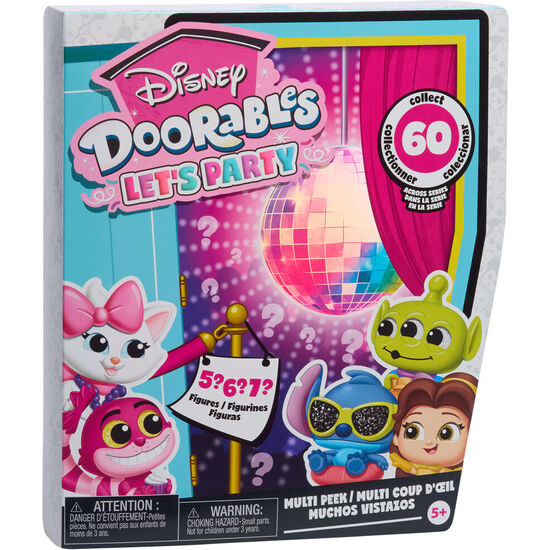 FIGURA SORPRESA PARTY PEEK S14 LETS PARTY DISNEY DOORABLES image 0