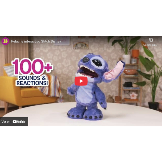 PELUCHE INTERACTIVO STITCH DISNEY image 2