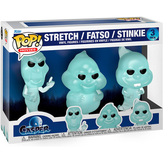 BLISTER 3 FIGURAS POP CASPER GHOSTLY TRIO image 1