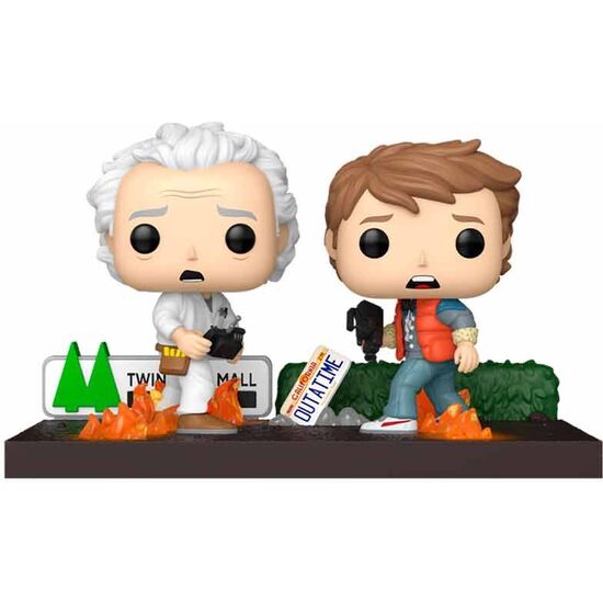 FIGURA POP MOMENTS REGRESO AL FUTURO DOC & MARTY image 1