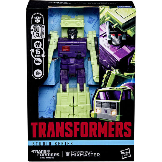 FIGURA CONSTRUCTICON MIXMASTER STUDIO SERIES TRANSFORMERS THE MOVIE 11,5CM image 0