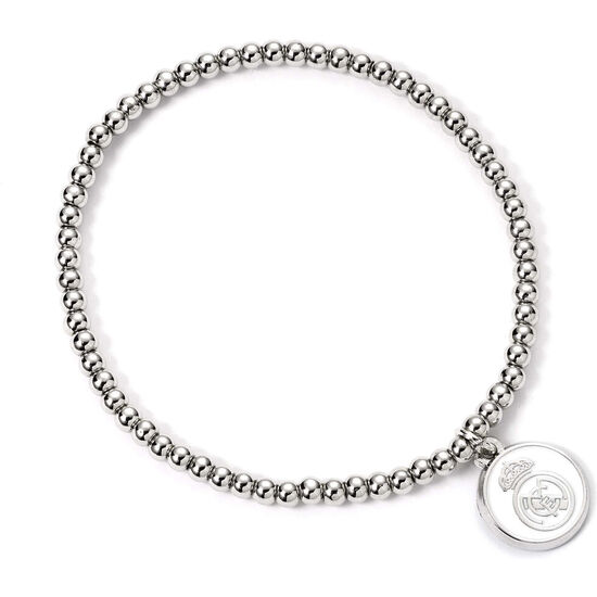 PULSERA REAL MADRID PLATEADA image 0
