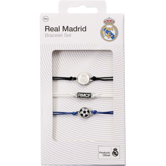 SET 3 PULSERAS AMISTAD REAL MADRID image 0
