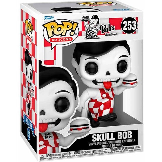 FIGURA POP BOBS BIG BOY SKULL BOB image 1