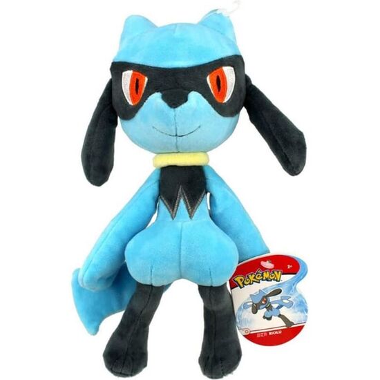 PELUCHE RIOLU POKEMON 20CM image 0