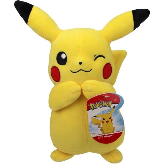 PELUCHE PIKACHU POKEMON 20CM image 0