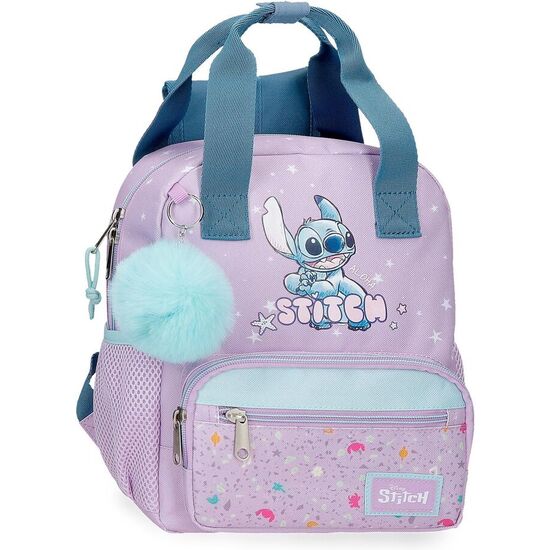 MOCHILA LOVELY STITCH DISNEY 28CM image 0