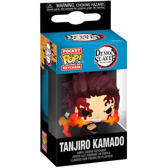LLAVERO POCKET POP KEYCHAIN DEMON SLAYER KIMETSU NO YAIBA TANJIRO KAMADO image 0
