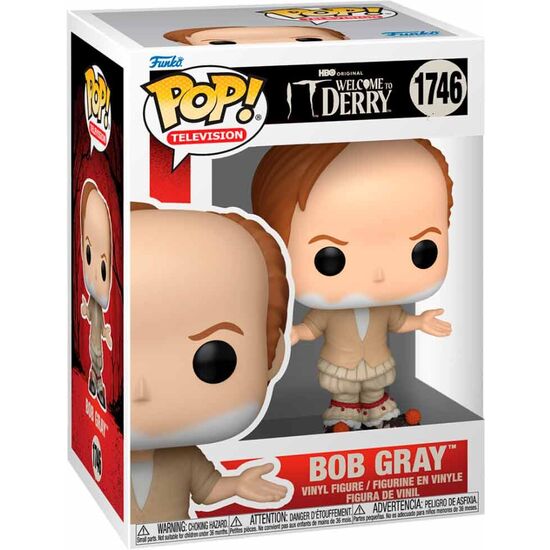 FIGURA POP IT WELCOME TO DERRY BOB GRAY image 0