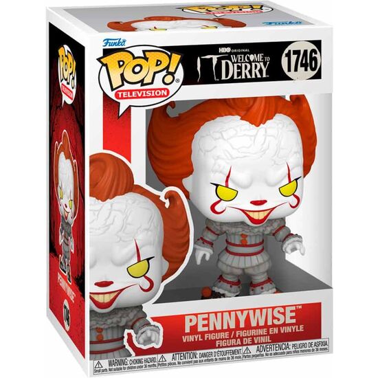 FIGURA POP IT WELCOME TO DERRY PENNYWISE image 0