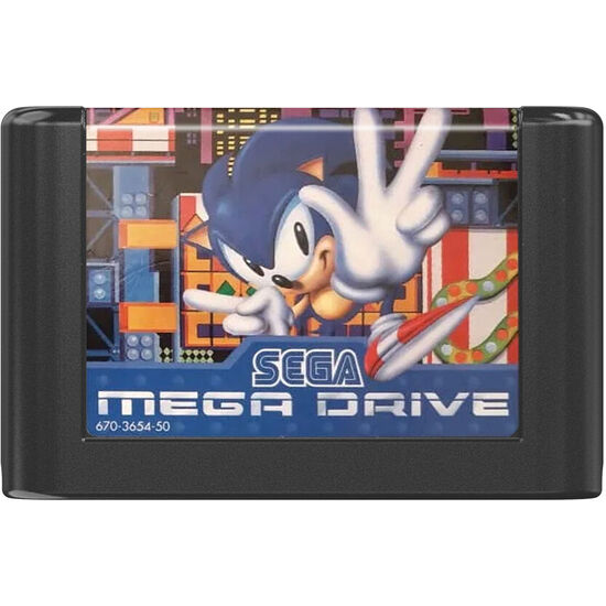 DIORAMA MEGA DRIVE SONIC THE HEDGEHOG 3 CONSOLE HEROES image 1