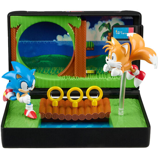 DIORAMA MEGA DRIVE SONIC THE HEDGEHOG 2 CONSOLE HEROES image 1