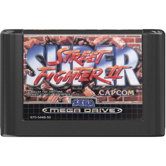 DIORAMA MEGA DRIVE STREET FIGTHER CONSOLE HEROES image 1