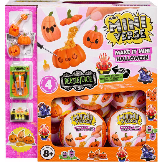 CAPSULA SORPRESA MINIVERSE MAKE IT MINI HALLOWEEN BEETLEJUICE SURTIDO image 1
