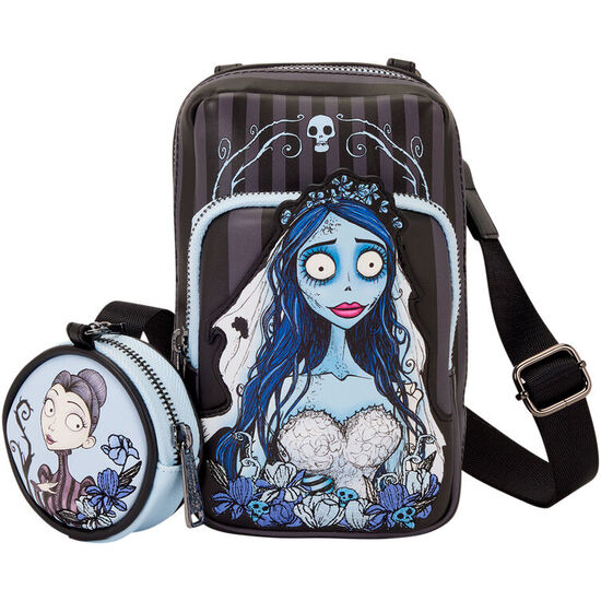 BOLSO BANDOLERA + MONEDERO LA NOVIA CADAVER LOUNGEFLY image 0