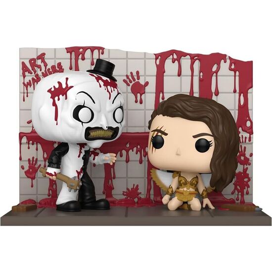 FIGURA POP MOMENTS TERRIFIER ART VS SIENNA EXCLUSIVE image 1