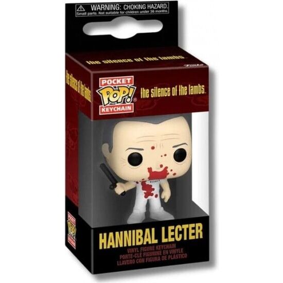LLAVERO POCKET POP EL SILENCIO DE LOS CORDEROS HANNIBAL LECTER image 0