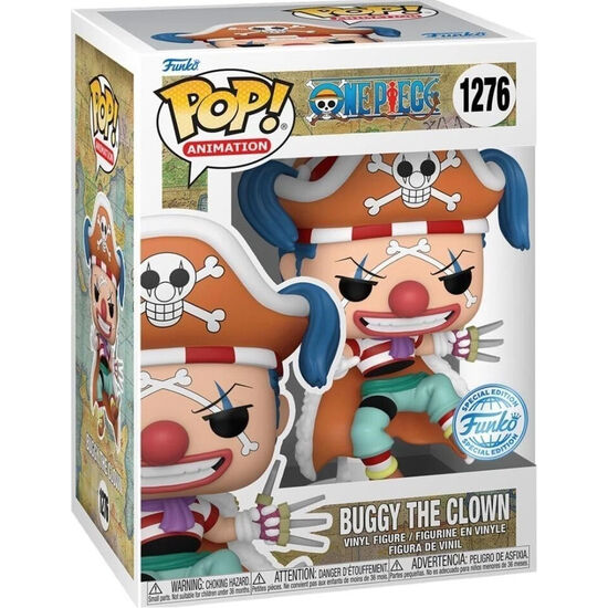 FIGURA POP ONE PIECE BUGGY THE CLOWN EXCLUSIVE image 1
