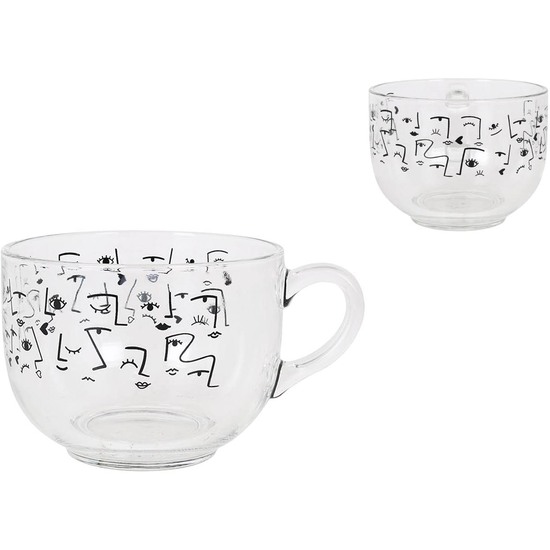 TAZON DESAYUNO 70 CL FACES image 0