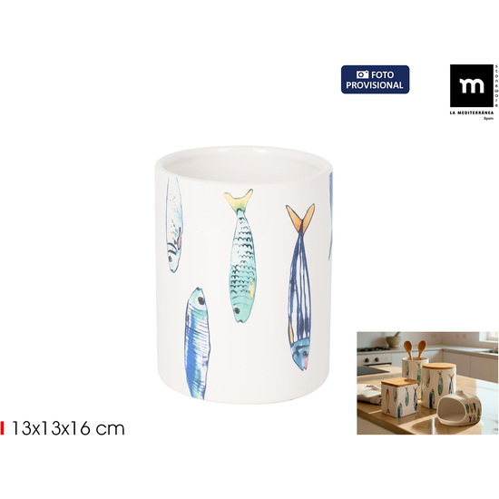 TARRO COCINA 13X155CM PEIXE image 0