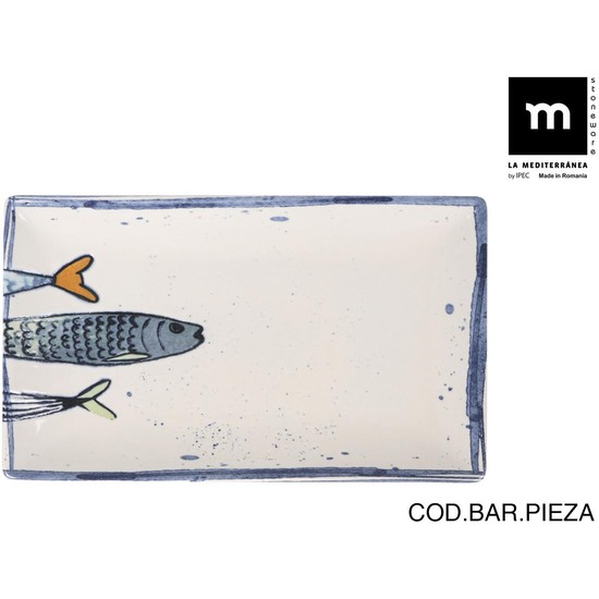 FUENTE RECT. 25X15CM PEIXE 2.0 ELITE BRILLO image 0