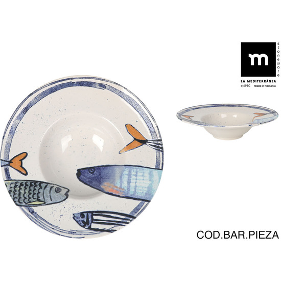 PLATO PASTA RISOTTO 28 CM PEIXE 2.0 image 0